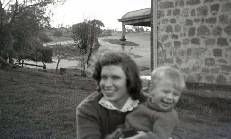 51 Gloria Pfeiffer nee Byfield son Gregory 1960